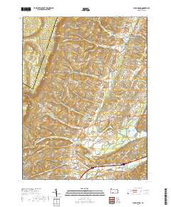Schellsburg 2019 topographic map thumbnail