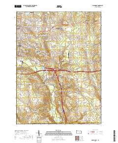 Sharon East 2019 topographic map thumbnail