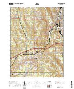 Sharon West 2019 topographic map thumbnail