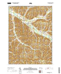 Shinglehouse 2019 topographic map thumbnail