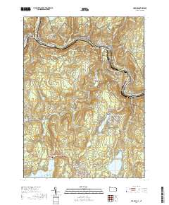 Shohola 2019 topographic map thumbnail