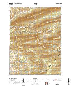 Shumans 2019 topographic map thumbnail