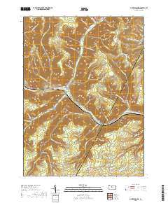 Sinnemahoning 2019 topographic map thumbnail