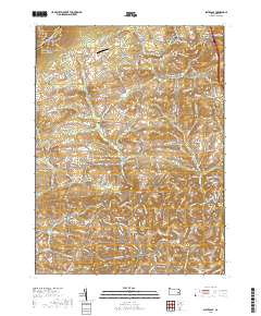 Slatedale 2019 topographic map thumbnail