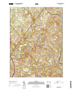 Slippery Rock 2019 topographic map thumbnail