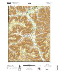 Smethport 2019 topographic map thumbnail