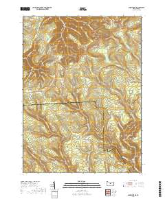 Snow Shoe NE 2019 topographic map thumbnail
