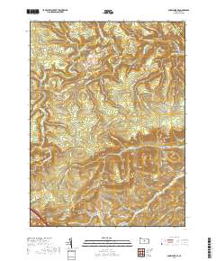 Snow Shoe SE 2019 topographic map thumbnail