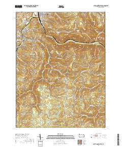 South Connellsville 2019 topographic map thumbnail