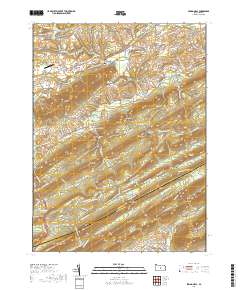 Spring Mills 2019 topographic map thumbnail