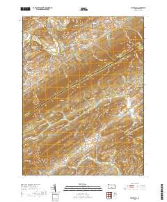 Spruce Hill 2019 topographic map thumbnail
