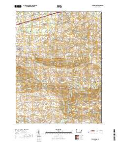 Strausstown 2019 topographic map thumbnail