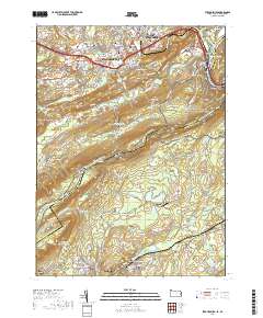 Stroudsburg 2019 topographic map thumbnail