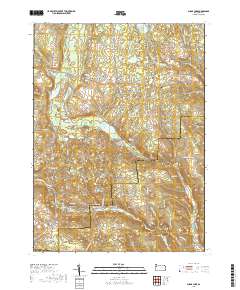 Sugar Lake 2019 topographic map thumbnail