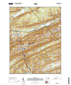 Tamaqua 2019 topographic map thumbnail