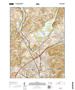 Temple 2019 topographic map thumbnail