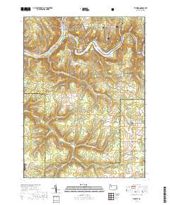 Tionesta 2019 topographic map thumbnail