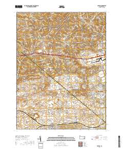 Topton 2019 topographic map thumbnail