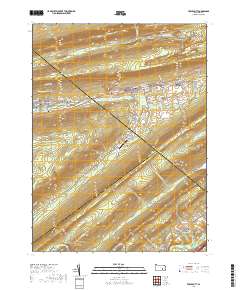 Tower City 2019 topographic map thumbnail