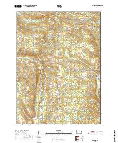 Townville 2019 topographic map thumbnail