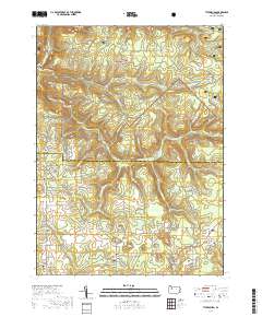 Tylersburg 2019 topographic map thumbnail