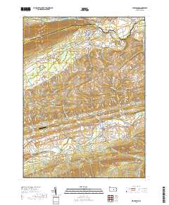 Middleburg 2019 topographic map thumbnail