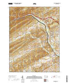 Mifflintown 2019 topographic map thumbnail