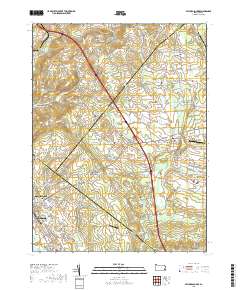 Milford Square 2019 topographic map thumbnail