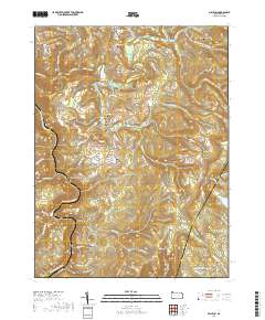 Mill Run 2019 topographic map thumbnail