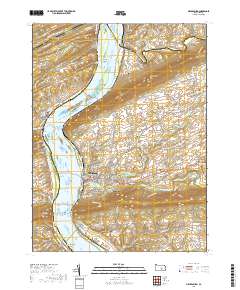 Millersburg 2019 topographic map thumbnail