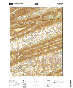 Millheim 2019 topographic map thumbnail