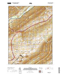 Mingoville 2019 topographic map thumbnail