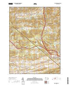 Morgantown 2019 topographic map thumbnail