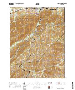 Mount Holly Springs 2019 topographic map thumbnail