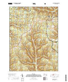 Mount Jewett 2019 topographic map thumbnail