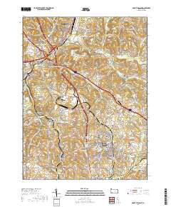 Mount Pleasant 2019 topographic map thumbnail