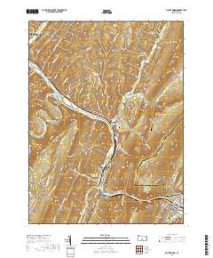 Mount Union 2019 topographic map thumbnail