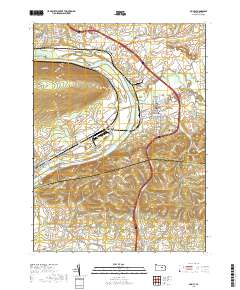 Muncy 2019 topographic map thumbnail