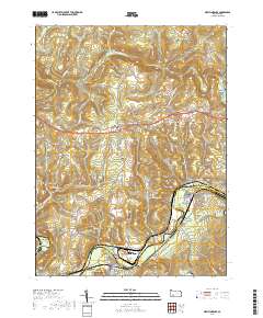 New Florence 2019 topographic map thumbnail