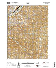 New Kensington East 2019 topographic map thumbnail