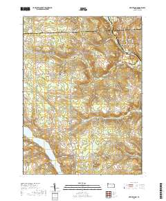 New Lebanon 2019 topographic map thumbnail