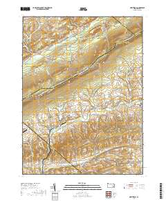 New Tripoli 2019 topographic map thumbnail