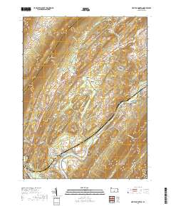 Newton Hamilton 2019 topographic map thumbnail