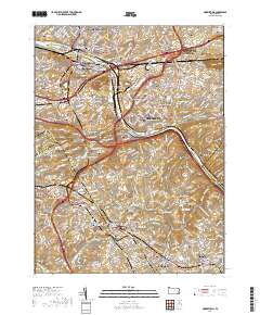 Norristown 2019 topographic map thumbnail