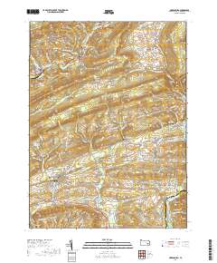 Orwigsburg 2019 topographic map thumbnail