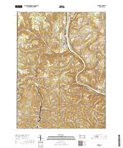 Parker 2019 topographic map thumbnail