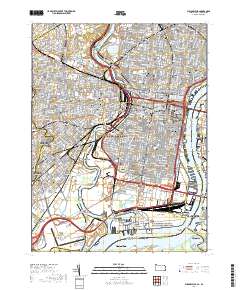 Philadelphia 2019 topographic map thumbnail