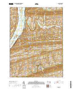 Pillow 2019 topographic map thumbnail