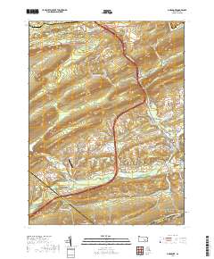 Pine Grove 2019 topographic map thumbnail