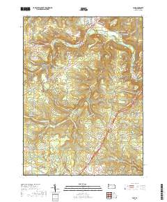 Polk 2019 topographic map thumbnail
